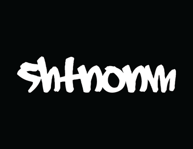 SHTNONM- GLITTER/SPARKLE GRAFFITI DECAL