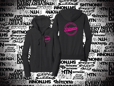 SHTNONM - LADIES ESTABLISHED ZIP UP HOODIE