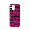 SHTNONM - Black/Pink iPhone Case