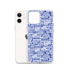 SHTNONM - Blue/White iPhone Case