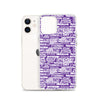 SHTNONM - Purple/White iPhone Case