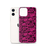 SHTNONM - Black/Pink iPhone Case