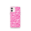 SHTNONM - Pink/White iPhone Case