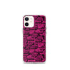 SHTNONM - Black/Pink iPhone Case