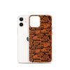 SHTNONM - Black/Orange iPhone Case