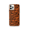 SHTNONM - Black/Orange iPhone Case