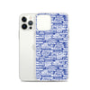 SHTNONM - Blue/White iPhone Case