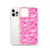 SHTNONM - Pink/White iPhone Case