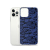 SHTNONM - Black/Blue iPhone Case