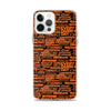 SHTNONM - Black/Orange iPhone Case