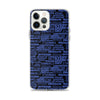 SHTNONM - Black/Blue iPhone Case