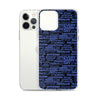 SHTNONM - Black/Blue iPhone Case