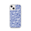 SHTNONM - Blue/White iPhone Case