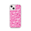 SHTNONM - Pink/White iPhone Case