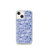 SHTNONM - Blue/White iPhone Case