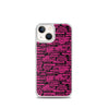 SHTNONM - Black/Pink iPhone Case