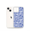 SHTNONM - Blue/White iPhone Case