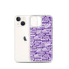 SHTNONM - Purple/White iPhone Case