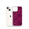 SHTNONM - Black/Pink iPhone Case