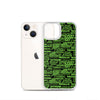 SHTNONM -  Black/Neon Green iPhone Case