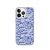 SHTNONM - Blue/White iPhone Case