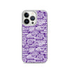 SHTNONM - Purple/White iPhone Case