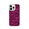 SHTNONM - Black/Pink iPhone Case