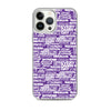 SHTNONM - Purple/White iPhone Case