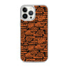 SHTNONM - Black/Orange iPhone Case