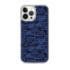 SHTNONM - Black/Blue iPhone Case