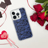 SHTNONM - Black/Blue iPhone Case