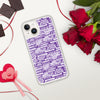 SHTNONM - Purple/White iPhone Case