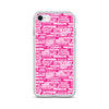 SHTNONM - Pink/White iPhone Case