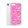 SHTNONM - Pink/White iPhone Case