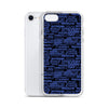 SHTNONM - Black/Blue iPhone Case