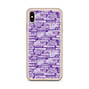 SHTNONM - Purple/White iPhone Case