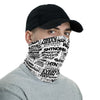 White/Black Face Mask/Neck Gaiter