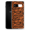 SHTNONM - Black/Orange Samsung Case