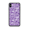 SHTNONM - Purple/White iPhone Case