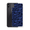 SHTNONM - Black/Blue iPhone Case