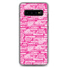 SHTNONM - Pink/White Samsung Case