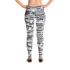 SHTNONM - LEGGINGS (WHITE/BLACK)