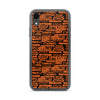 SHTNONM - Black/Orange iPhone Case