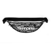 SHTNONM - Black Fanny Pack (White)