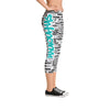 SHTNONM - CAPRI LEGGINGS (WHITE/TIFFANY MINT)