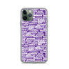 SHTNONM - Purple/White iPhone Case