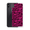 SHTNONM - Black/Pink iPhone Case