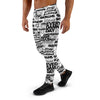 Men's SHTNONM ALL DAY Joggers (White/White)