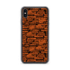 SHTNONM - Black/Orange iPhone Case