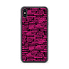 SHTNONM - Black/Pink iPhone Case